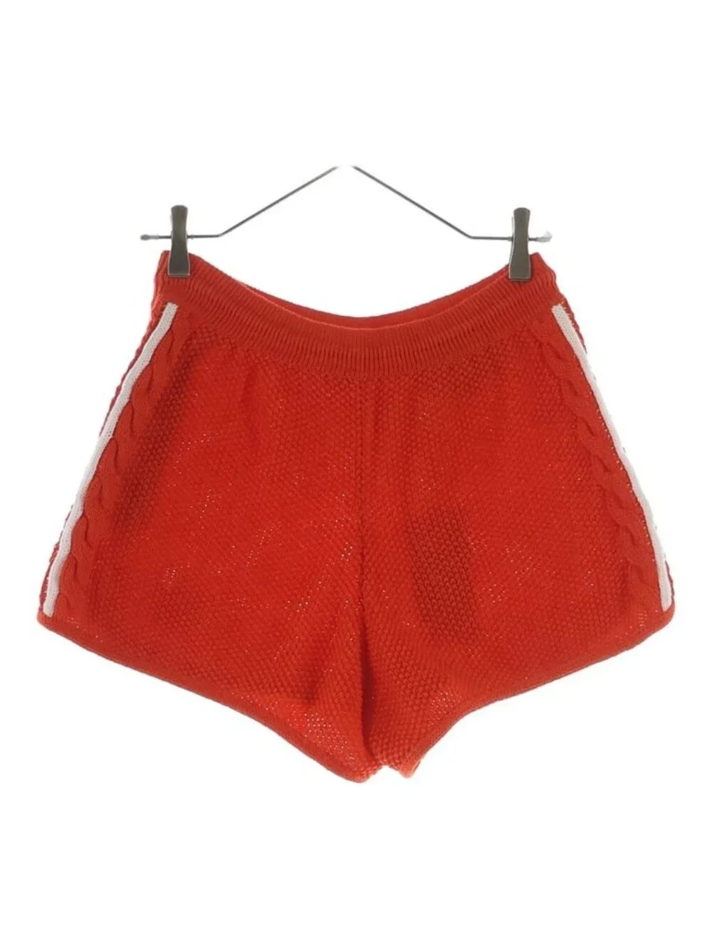 Gucci Adidas Knit Shorts Logo Orange